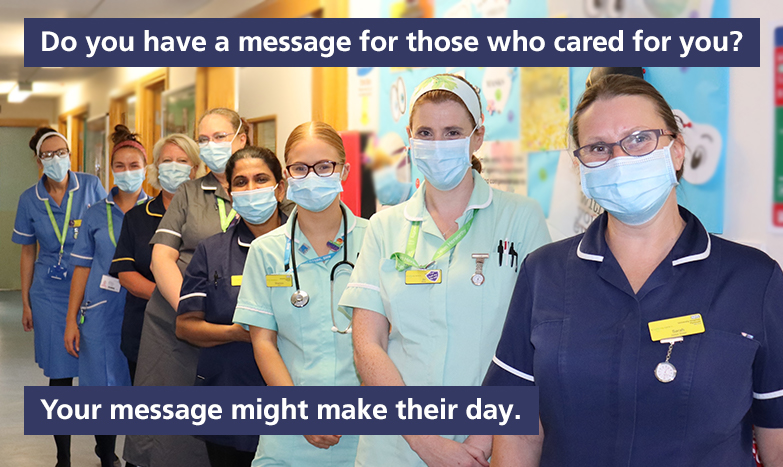 Share your messages for those who cared for you