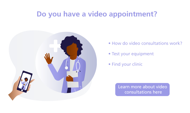 Do you have a video appointment?