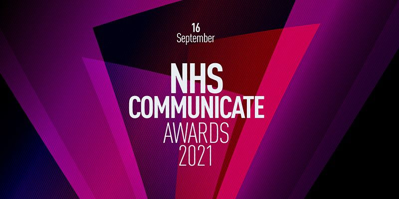 NHS Communicate Awards 2021 Logo