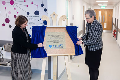 Ann James, Chief Executive of University Hospitals Plymouth NHS Trust, and Professor Judith Petts, CBE, Vice-Chancellor and Chief Executive of the University of Plymouth.