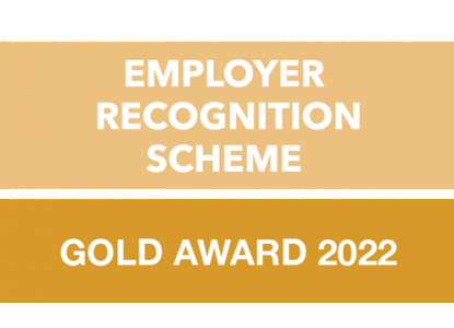 Employer Recognition Scheme Gold Award 2022