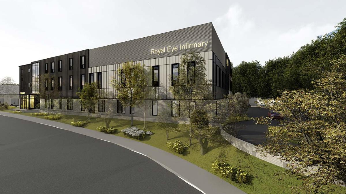 New Royal Eye Infirmary building