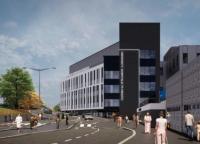 Architect impression of new urgent and emergency care facility